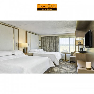 Luxury Hotel Furniture in Contemporary Hotel Bedroom Sets for Sheraton