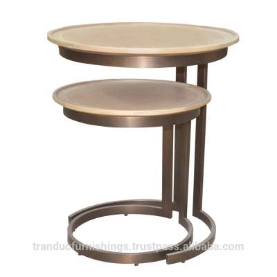 Table with base metal for hospitality furniture Marriott