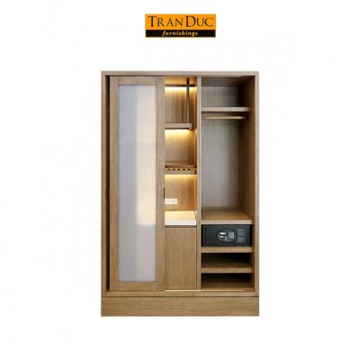 Wardrobe for hotel bedroom furniture set in Sheraton contemporary style